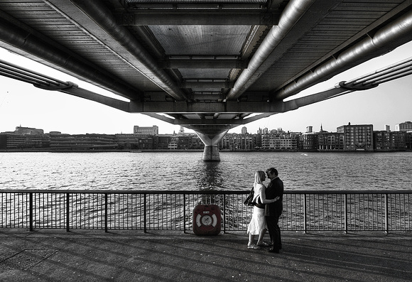 love in Millennium Bridge